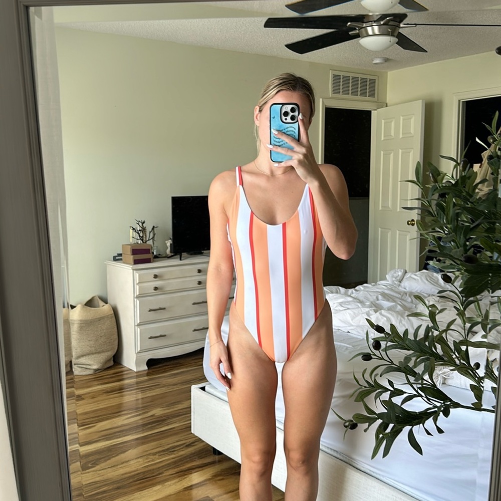 Striped One Piece